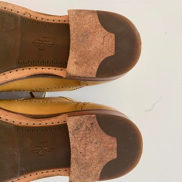 COLE HAAN Size 10 Tan Brogues Leather Brogue Lace Up Shoes main image 5